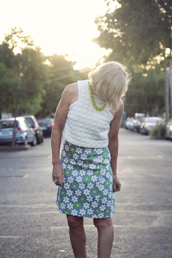 Annie A line Skirt Sewing Pattern sewthispattern by nine stitches