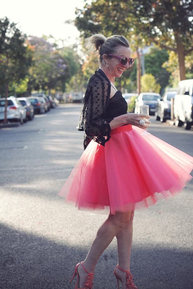 how to sew a tulle skirt