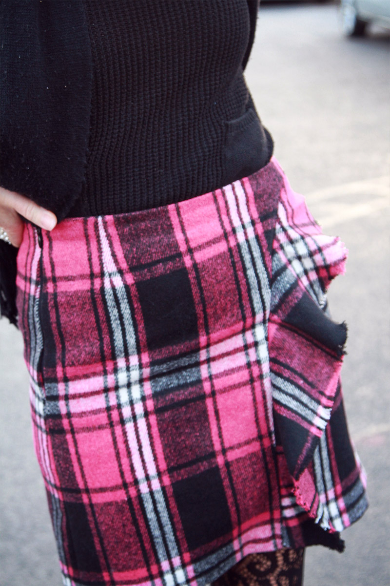 Burda Ruffle Mini Skirt