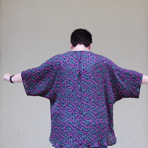 Venus Print Pattern Women Long Robe