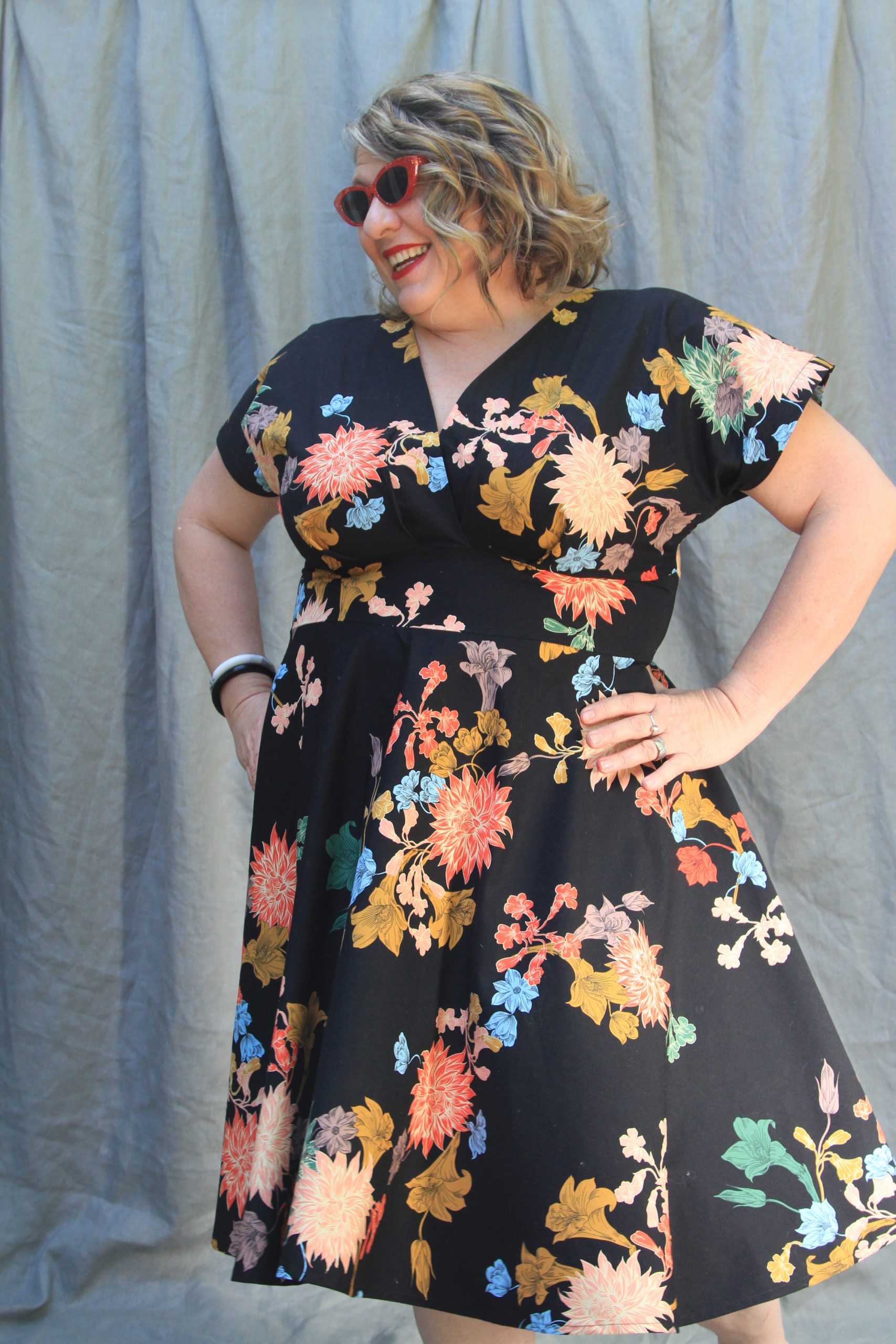 Betty Wiggle & Beverley Swing Dress - Extended sizes 20-30 ...