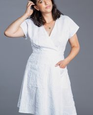 Elodie Wrap Dress by Closet Core Patterns-13