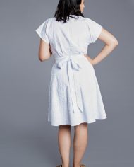 Elodie Wrap Dress by Closet Core Patterns-15