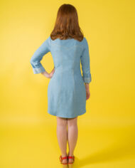 Rosa shirt dress sewing pattern 11