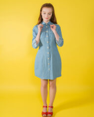 Rosa shirt dress sewing pattern 3