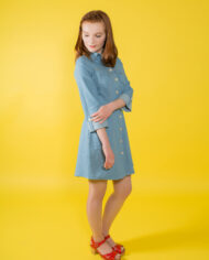 Rosa shirt dress sewing pattern 8
